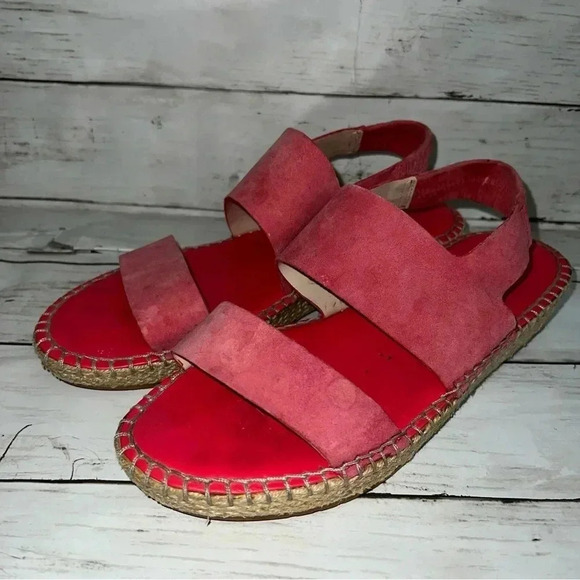 Cole Haan Cloudfeel Espadrille Sandals Flats Women’s 8.5B Pink - Picture 2 of 7